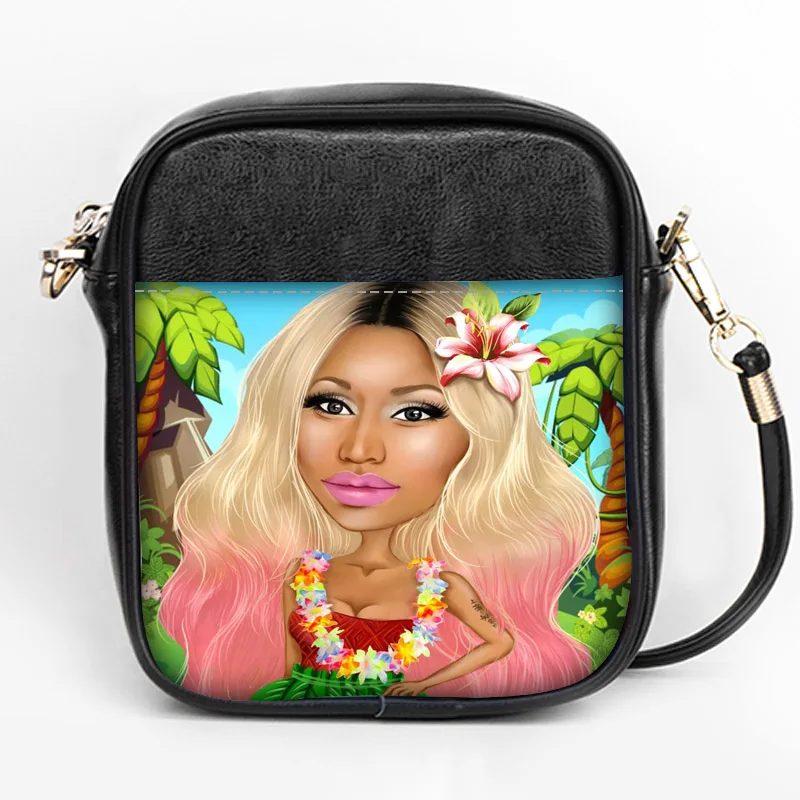 Новое поступление на заказ Nicki Minaj Слинг Сумка на заказ для женщин Слинг сумки на ремне кожа мини девушки Tote вечерние сумки DIY Слинг Сумка