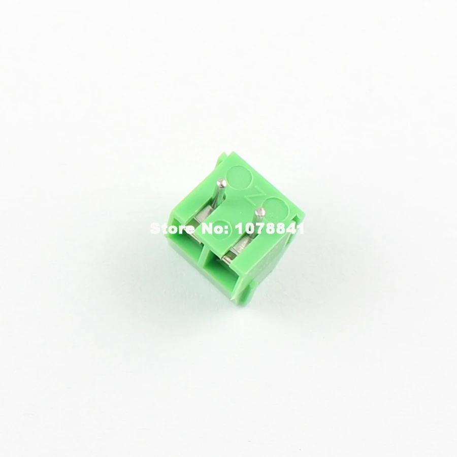 20 штук 3 5 мм Шаг 2 pin way прямые булавки PCB Винтовые клеммы разъема KF350 2P|connector block|connector