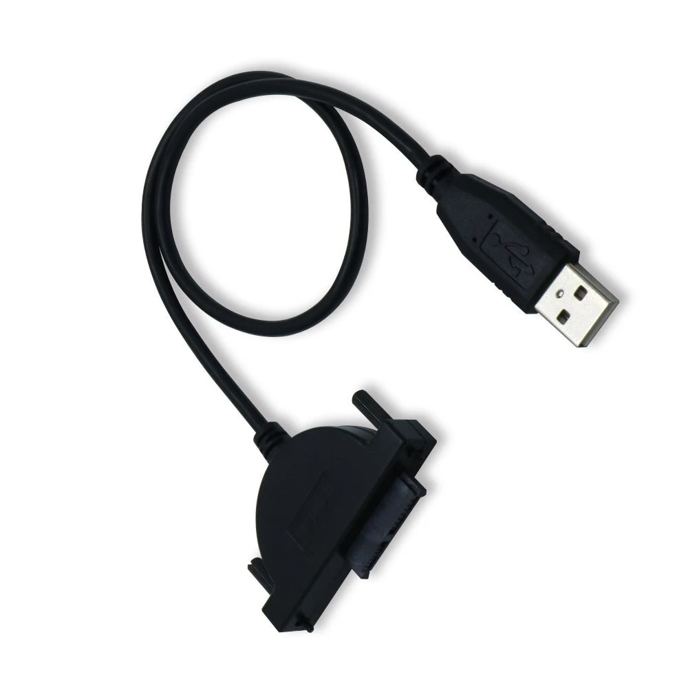 13 контактный адаптер Новый USB 2 0 Mini Sata II 7 6 для ноутбука CD/DVD ROM Slimline Drive конвертер