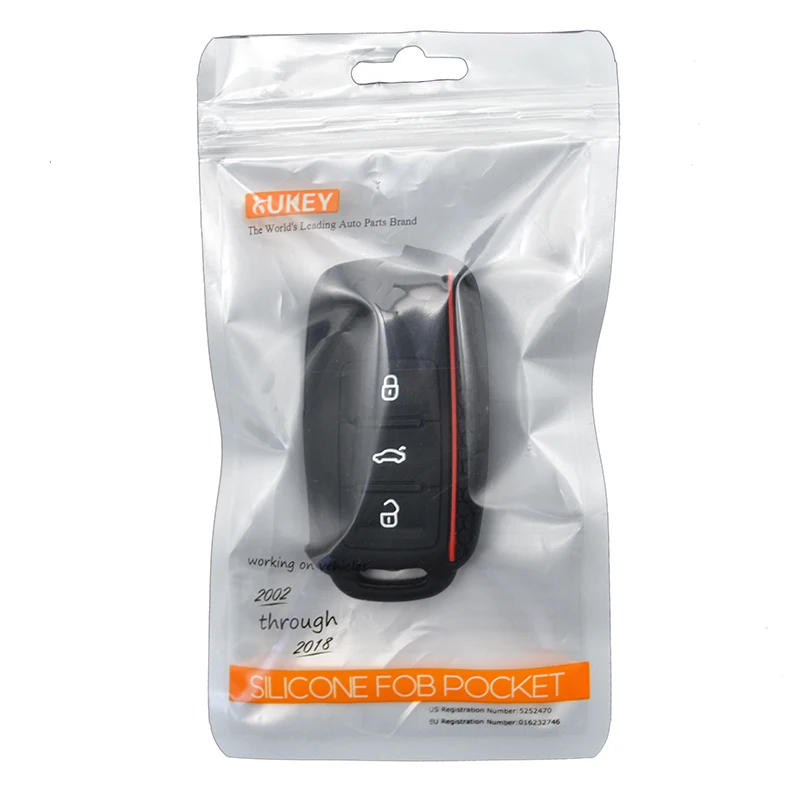 

Silicone Remote Key Case For Skoda Fabia Octavia Superb For Seat Leon Toledo Altea Ibiza For VW Golf Polo Fob Shell Cover