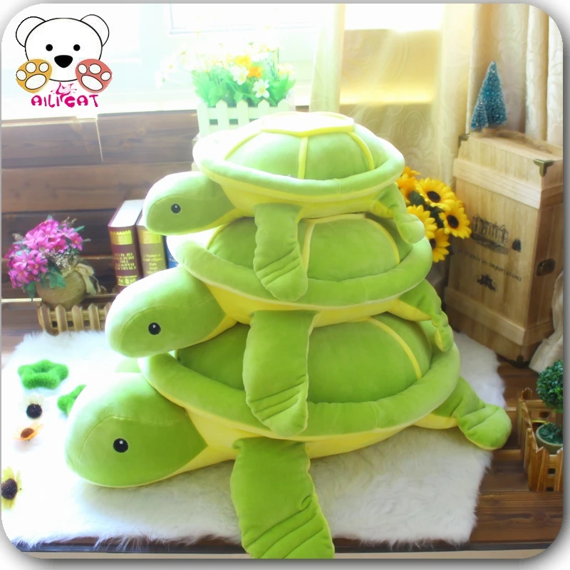

Candice guo plush toy stuffed doll cartoon sea ocean marine animal turtle tortoise warm sofa pillow rest cushion kid gift 1pc
