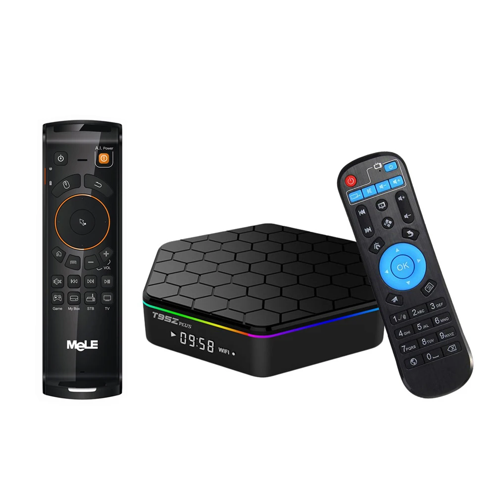 T95Z плюс Android 6 0 Smart ТВ Box Amlogic S912 Octa Core 2G + 16G 4 K x 2 H.265 4G 5G Dual Band Wi Fi Media Player F10 Deluxe|media player