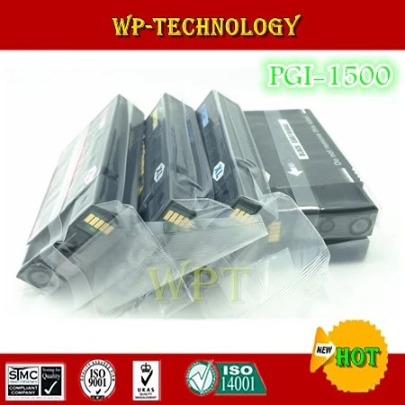 

compatible ink cartridges suit for PGI1500 K C M Y , PGI-1500 suit for Canon MAXIFY MB2050 , MAXIFY MB2350