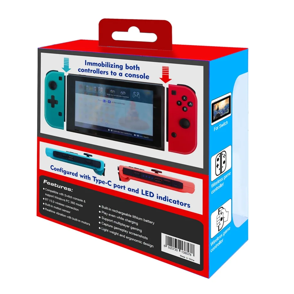 Беспроводной Bluetooth сменный контроллер для Nintendo Switch Joystic NS Nitendo игровой |