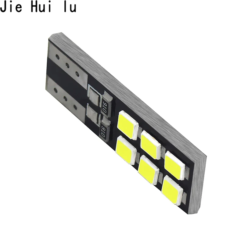 Высокое качество 1 шт. T10 W5W 194 168 501 12 Светодиодный 2835 SMD CANBUS безошибочный белый
