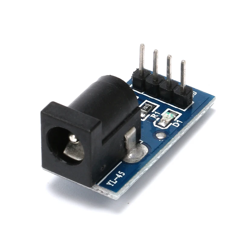 DC-005 DC005 Черный DC адаптер питания Разъем модуль Плата 5,5 мм x 2,1 мм