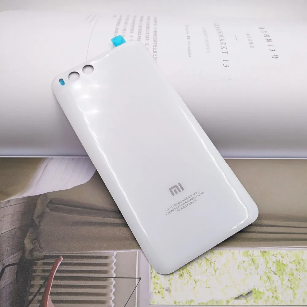Xiaomi Mi6 запасная крышка батареи 100% оригинал 3D стекло мобильный телефон MI 6 гладкая