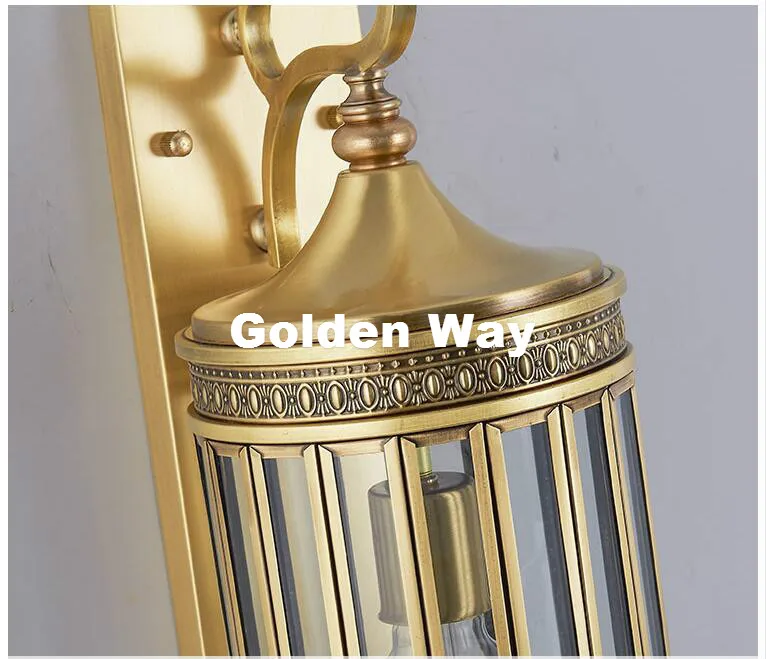 Латунная ретро лампа в скандинавском стиле 110 220 В|wall light|brass wall lightsbrass |