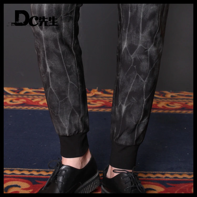 М ~ 3XL! 2016 мужская Для dc оригинальный дизайн осень мужчины тонкие узкие брюки