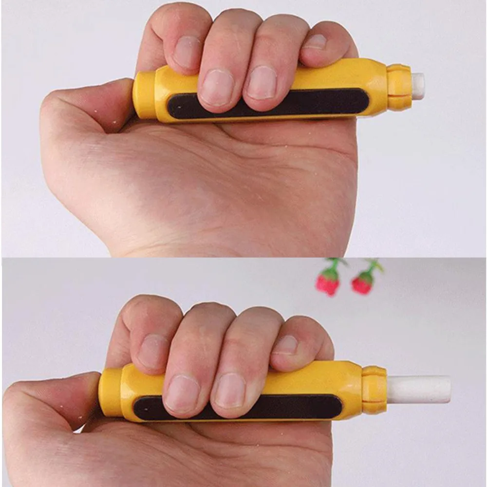 Магнитный держатель для мела без пыли с двойной пружиной автоматическая