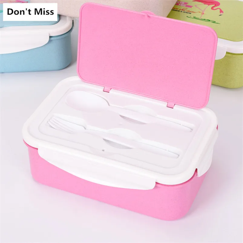 Детская посуда, Портативный Ланч-бокс, Bento box для детей, студентов, украшения дома, аксессуары, контейнер, Caja De Almuerzo