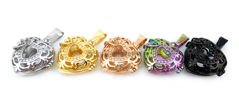 С цепочкой в подарок незаменимый женский медальон для ароматерапии клетка из