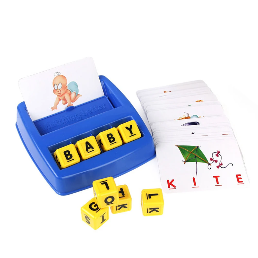 Соответствие буквы игра письмо написание настольная Montessori для раннего развития