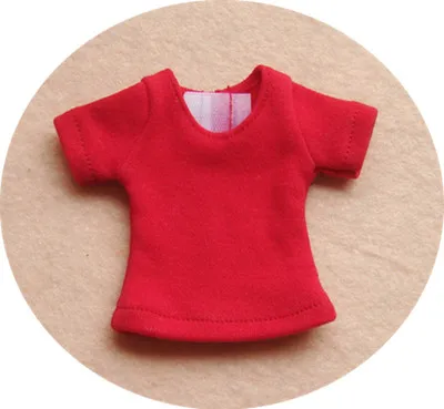 red Новинка 1/6 кукла короткий нагрудник Blyth короткие Blyth нагрудник Blyth брюки одежда(Fit blyth, Licca, Momoko, Azone, Pullip, ICY, 1/6 кукла) BB05 - Цвет: red