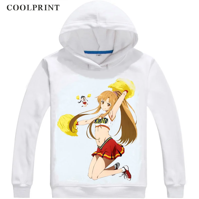 Толстовка с капюшоном Sword Art Online SAO толстовка Аниме Манга Юки Асуна Титания Эрика