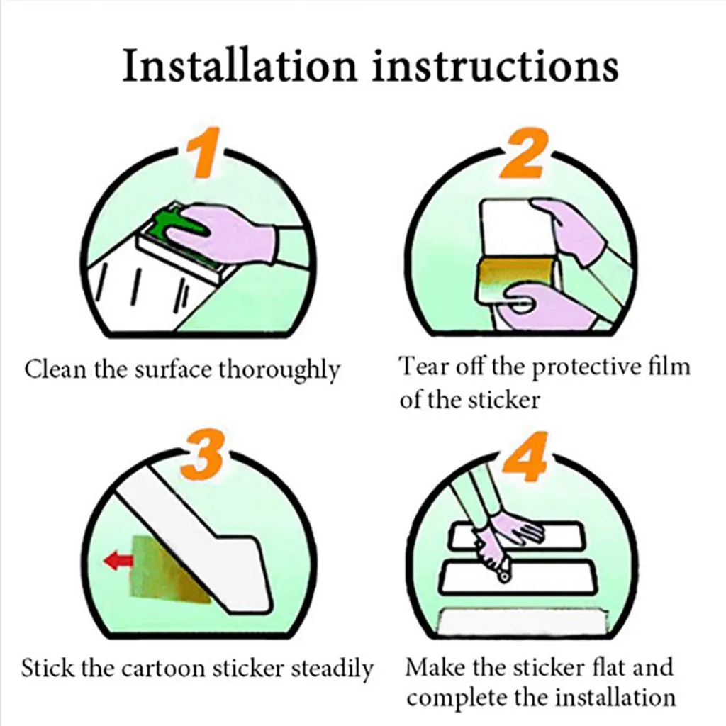 

Non Slip Bathtub Stickers Bath Safety Adhesive Stickers Anti-Slip Flower Sticker For Bathtubs Showers Stairs Floors #15