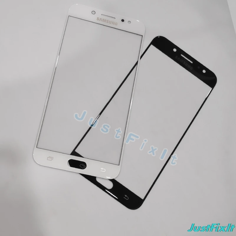 Для Samsung Galaxy C8 C8000 сенсорный экран панель передняя внешняя стеклянная линза