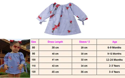 Kid Girls Off-the-shoulder Shirt Dress Clothes Toddler Newborn Infant Baby Girl Sundress Off Shoulder Long Sleeve Set | Детская одежда