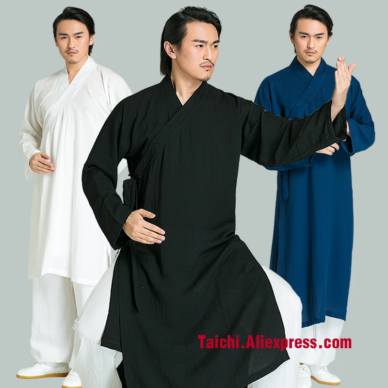 Handmade Linen Tai Chi Uniform Wushu, Kung Fu,martial art robe,only robe