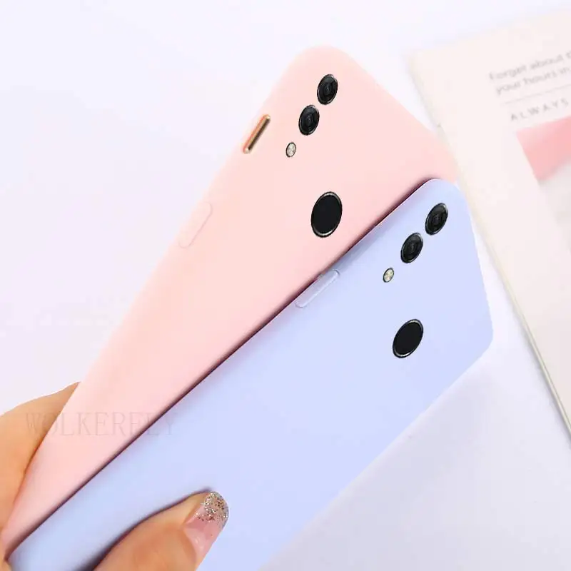 Мягкий силиконовый чехол для Huawei Y7 Y6 P20 P30 Lite Pro Nova3 3i 4 P Smart Mate 20 Pro Lite Honor 10