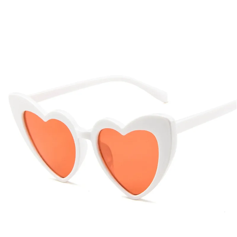 Женские солнцезащитные очки в форме сердца брендовые дизайнерские женские с