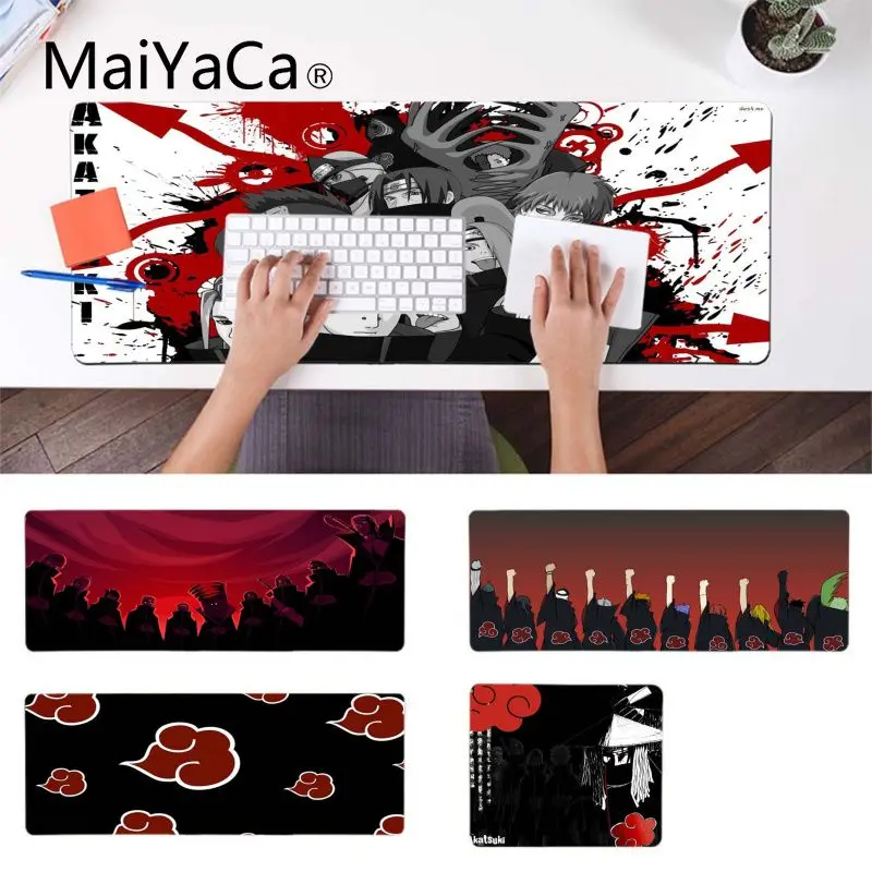 MaiYaCa горячая Распродажа обои akatsuki индивидуальные коврики для мыши компьютерный