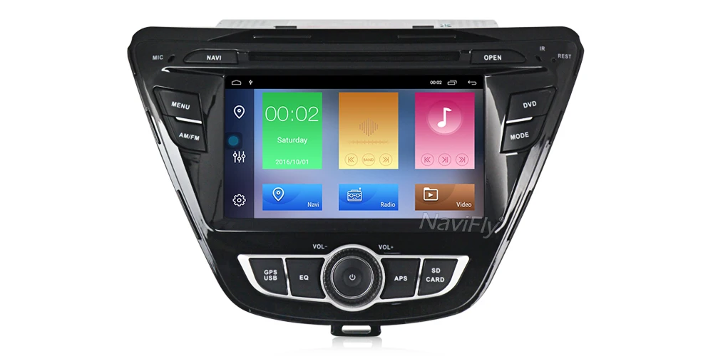 2din 2+ 32G Android 9,1 Автомобильный dvd Радио мультимедийный плеер для hyundai Elantra Avante gps навигация wifi BT FM RDS
