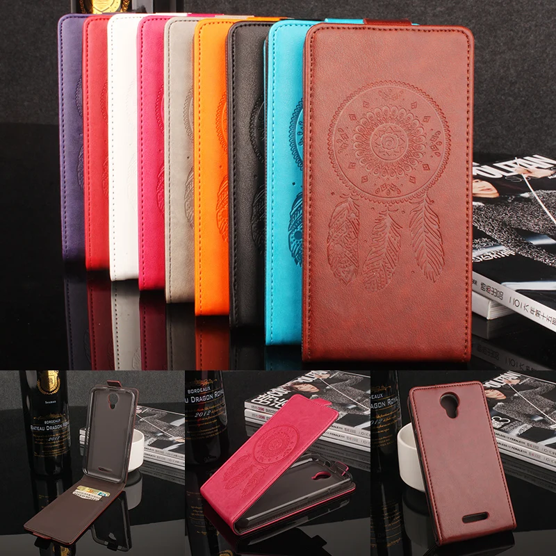 Чехол для Alcatel One Touch Pixi 4 5 0 с откидной крышкой и полностью защищающий чехол