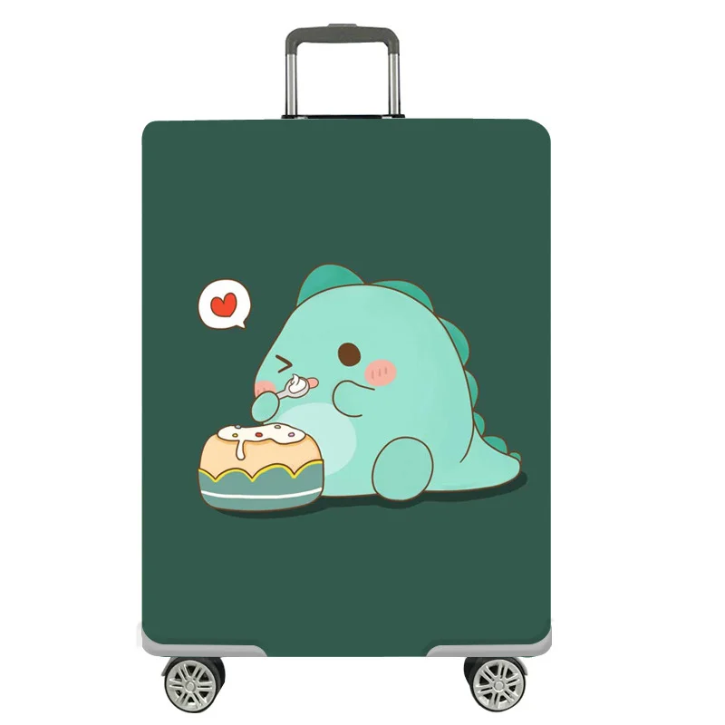 B Luggage cover Багажный Защитный Чехол Эластичный чехол от пыли подходит для 18-32 дюймов чемодан на колесиках пылезащитный чехол дорожный аксессуар - Цвет: B Luggage cover