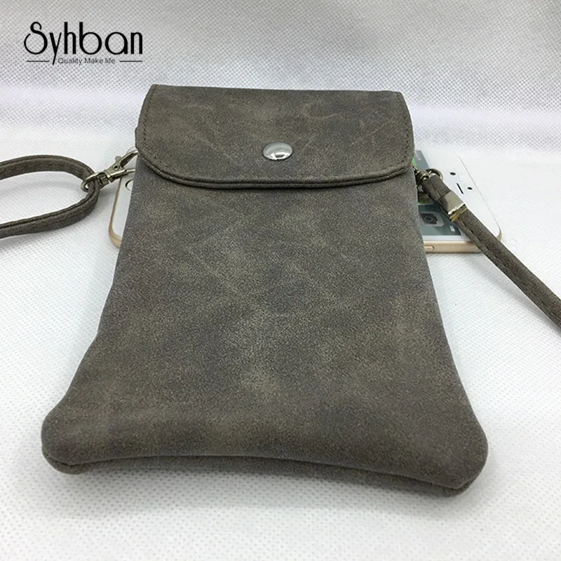 SYHBAN сумки нулевой кошелек скошенный мини посылка телефон сумка для iPhone6/7/P Слот