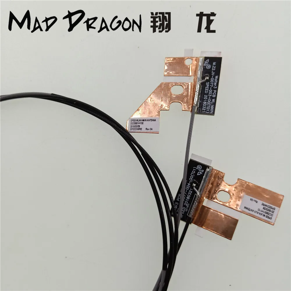 Бренд MAD DRAGON ноутбук новинка WiFi беспроводные антенны для Lenovo Thinkpad P52 Мобильная
