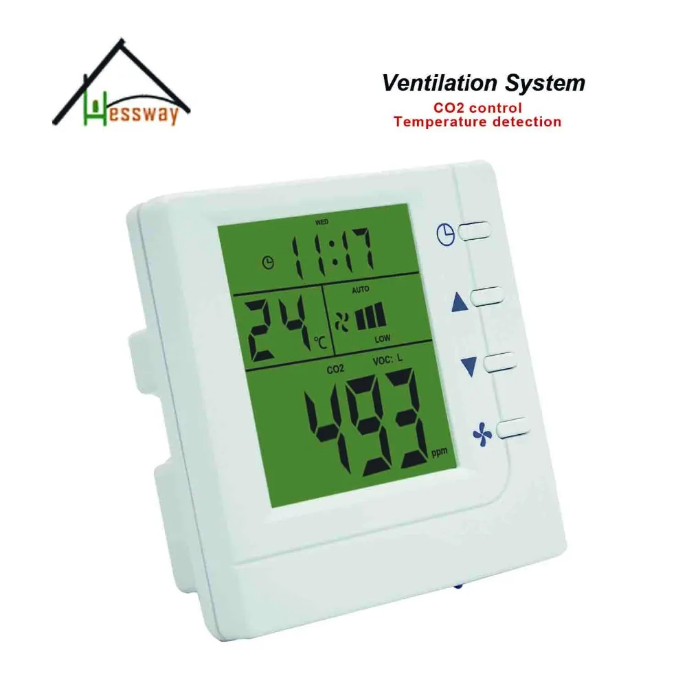 Интеллектуальная система контроля воздуха с переключением подсветки RS485