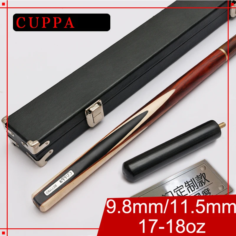 Оригинальный ручной работы 3/4 Snooker Cue Stick 9 8 мм наконечники снукер s Чехол Набор из