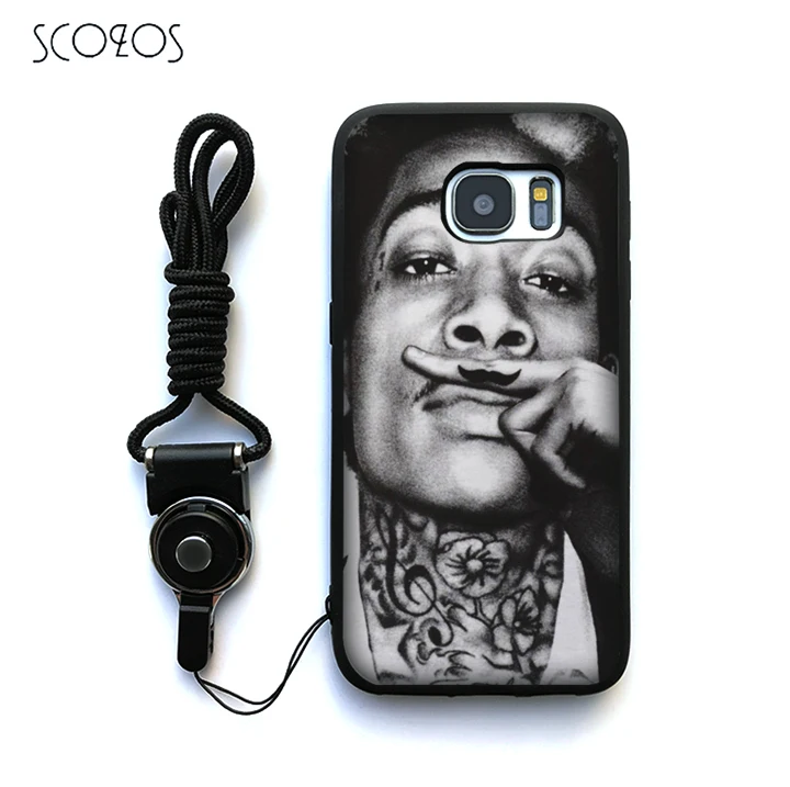 Scozos Wiz Khalifa палец рэп хип травы чехол для Samsung Galaxy S6 S7 Edge S8 плюс J3 j5 J7 A3 A5 A7 2016