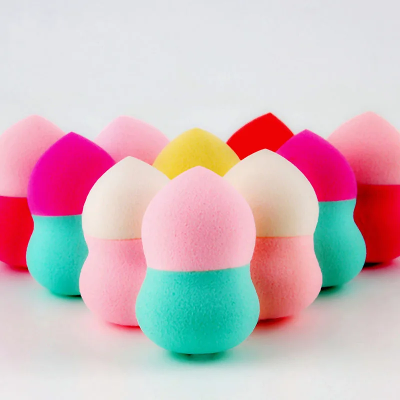 Смешивание Макияж Губка набор 4 шт. консилер Foundation косметическая пудра слоеные