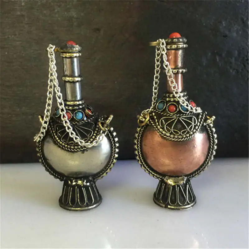 Кулон ручной работы в тибетском стиле BYH003 медная бутылка амулет|love bottle|pendant