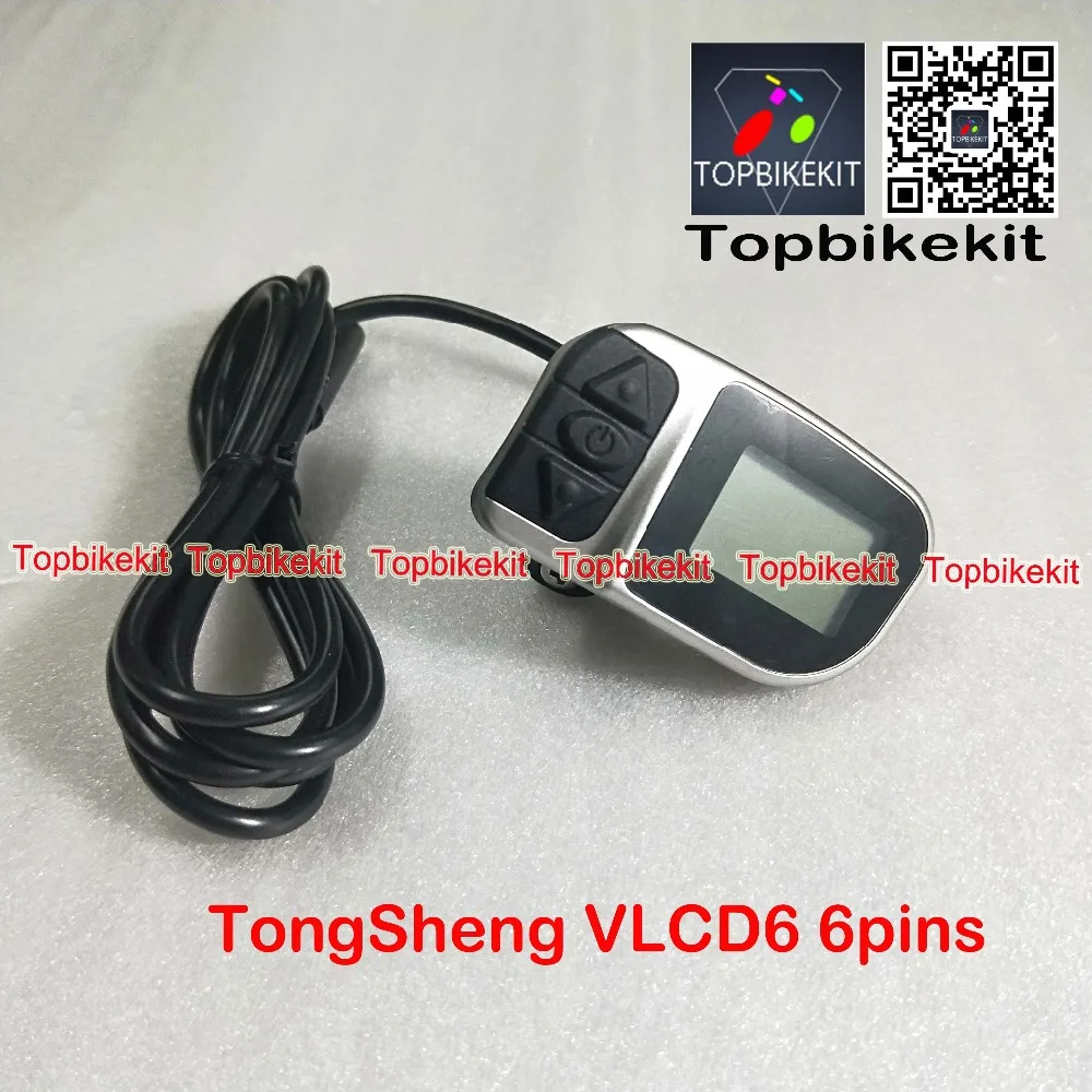TSDZ2 дисплей VLCD6 6 контактный разъем для Mid привод двигателя 250 Вт 350 500 Tongsheng части