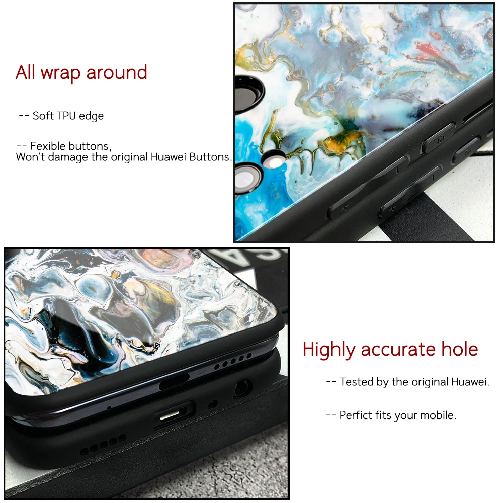 Чехол FinderCase для Huawei P10 чехол из закаленного стекла с масляным рисунком Mate 9 10 Pro P20
