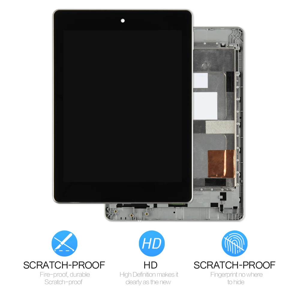 Srjtek для Acer Iconia tab A1-810 A1 810 A1-811 811 ЖК-дисплей сенсорный экран матрица дигитайзер