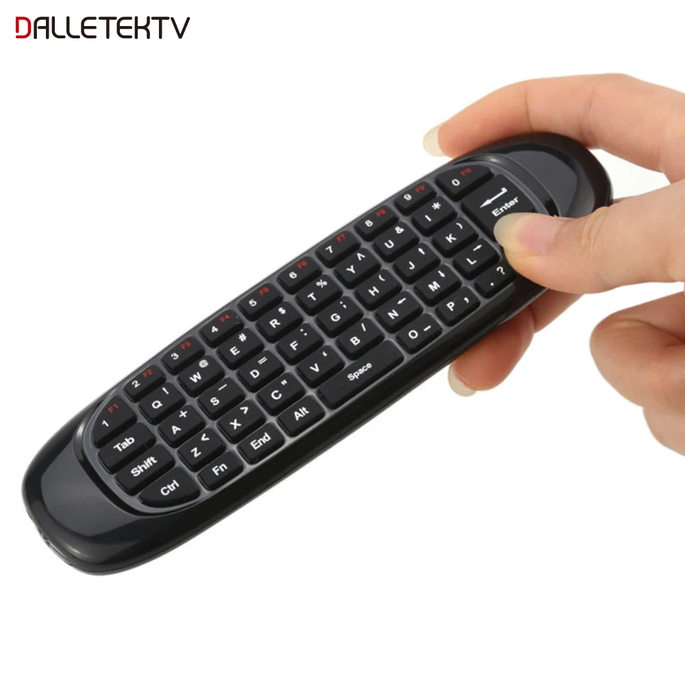 Fly Air Mouse C120 Беспроводная ТВ коробка клавиатура 2 4G перезаряжаемый пульт