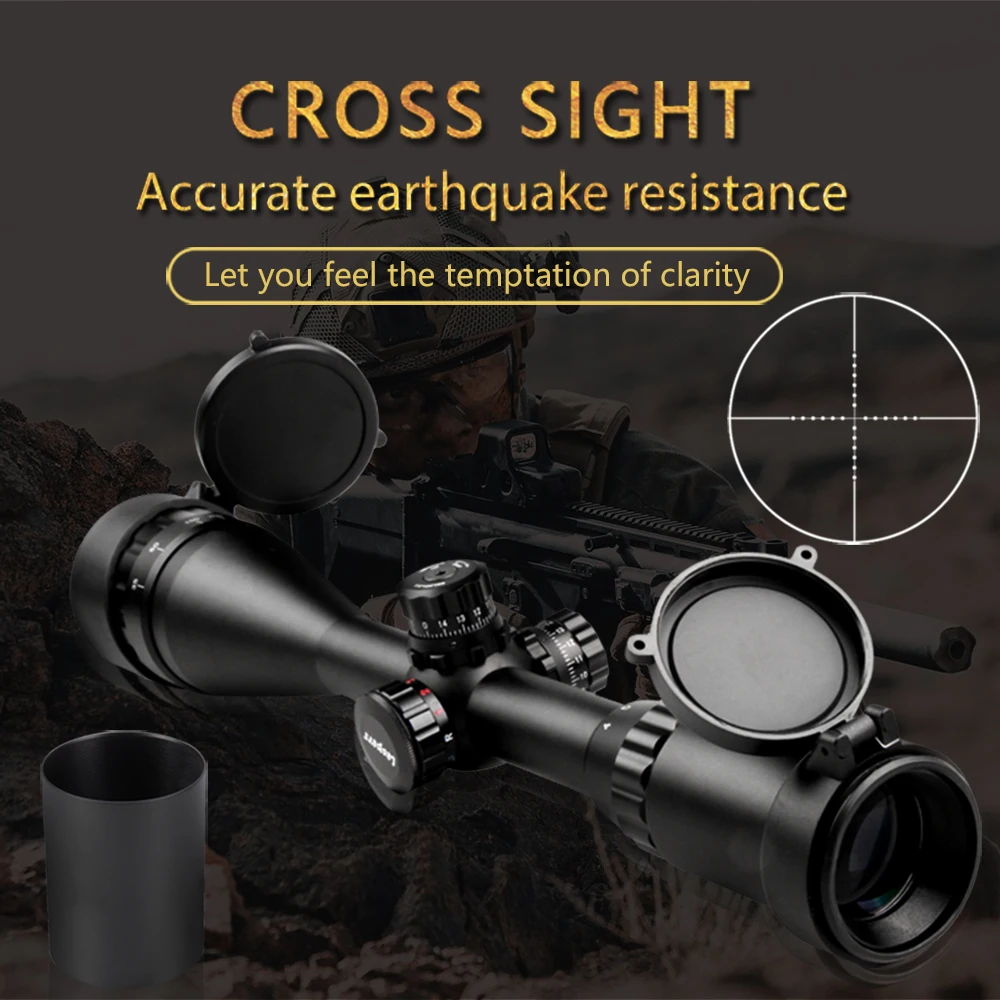 LEAPERS 4-16X50 Riflescope Sight тактические охотничьи аксессуары aim rifle scope luneta para rifle hunting Scope