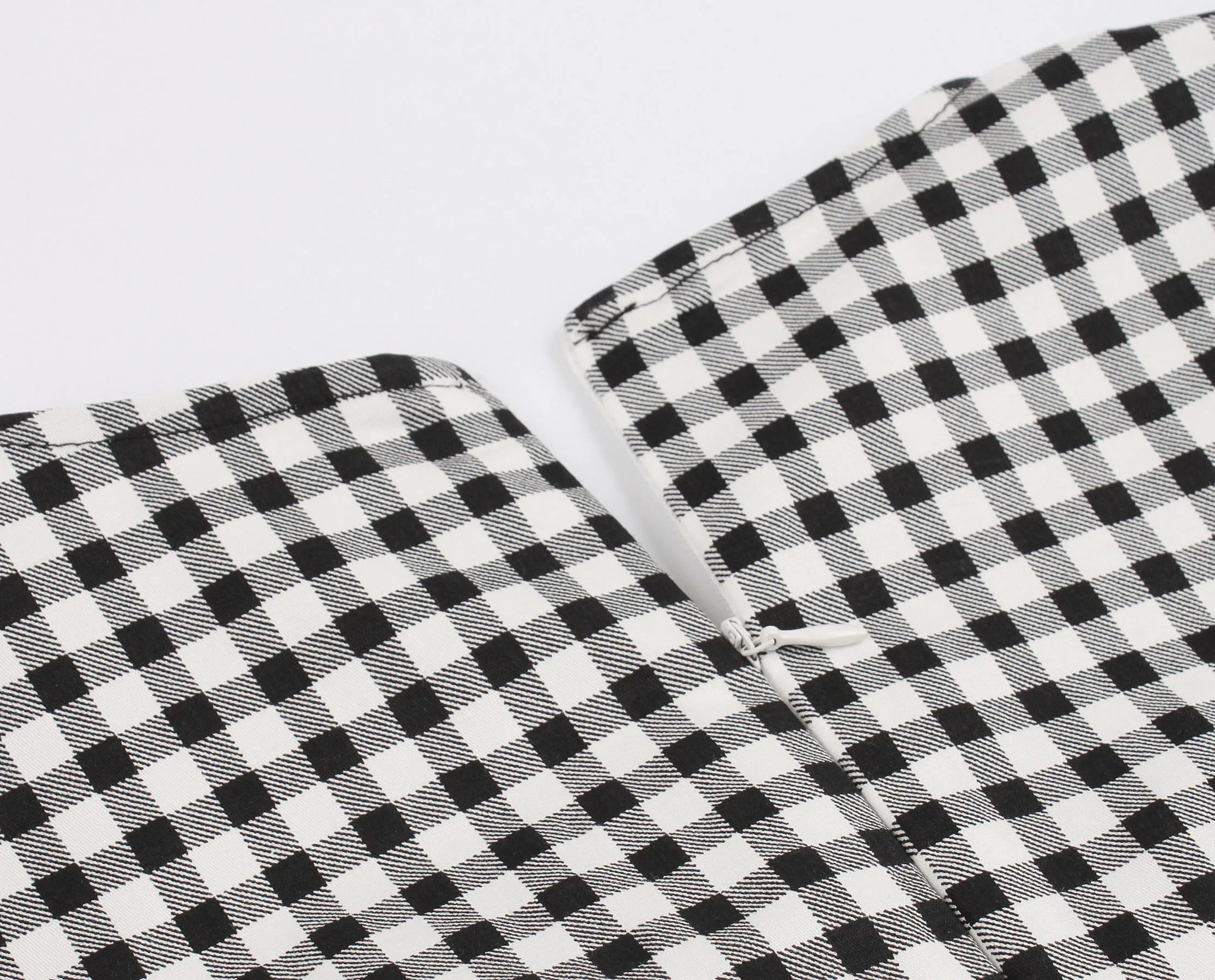 Женское клетчатое платье в стиле ретро черное винтажное Одри Хепберн с поясом на