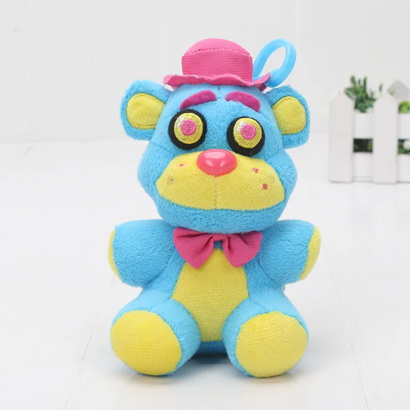 15cm blue bear FNAF мягкие игрушки Five Nights At Freddy's Sister расположение цирк ребенок баллора Ennard Funtime Фокси Фредди плюшевый Кукла коллекционная игрушка - Цвет: 15cm blue bear