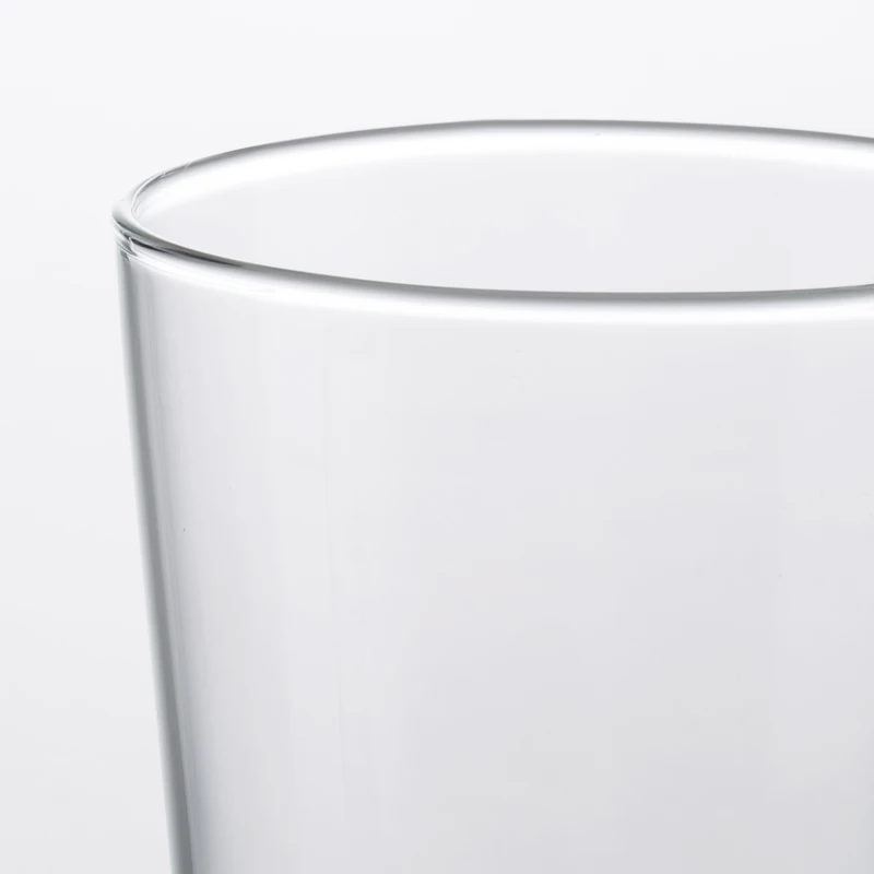 Прозрачная чашка для чая из боросиликата с крышкой и сетчатым фильтром 400 мл