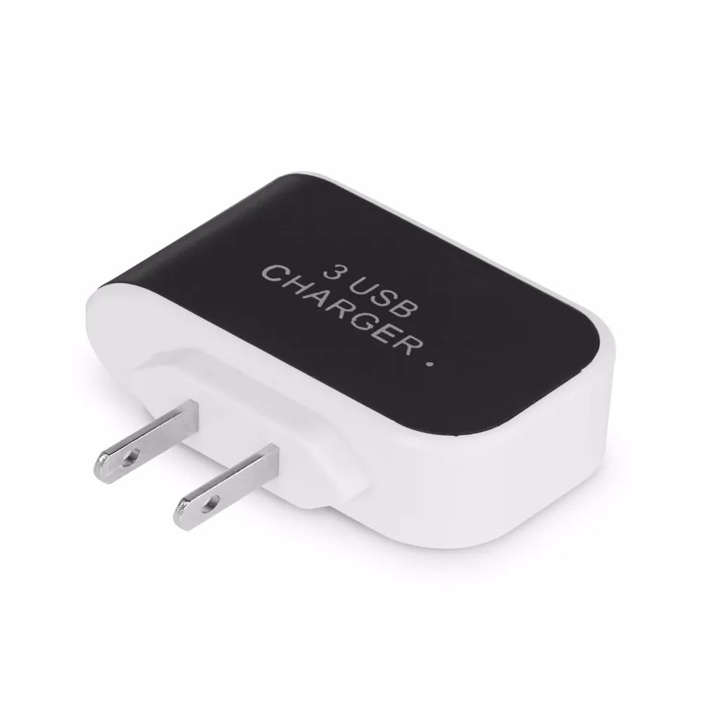Powstro 3 USB-порты и разъемы Micro USB зарядное устройство зарядное устройство HUB EU US Plug для Samsung Для xiaomi Зарядное устройство для Iphone и всего смартфона