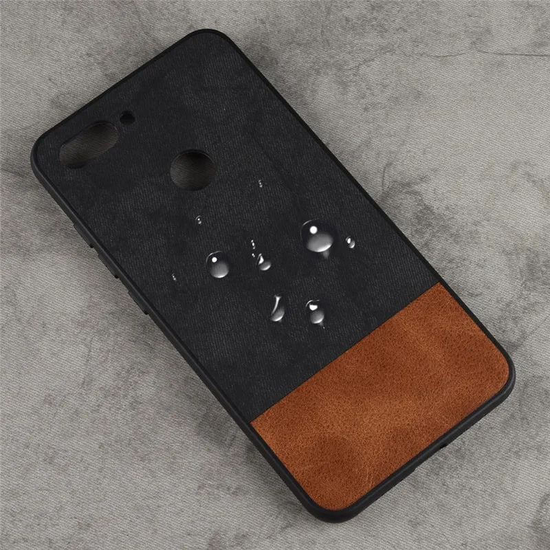 For xiaomi mi 8 lite case cover 6.26 Two colors PC+TPU Luxury leather back shell for Xiaomi mi8 coque |