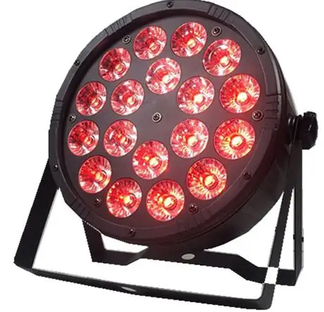 RGBW 4IN1 18X12 Вт светодиодный Par Светильник LED Par-прожектор RGB dmx512 4/8CH профессиональный сценический свет dj оборудование светодиодный стирка светильник - Цвет: RGBW 4IN1