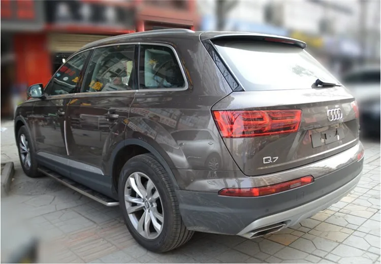 JIOYNG для Audi Q7 2016 2017 2018 автомобильные беговые доски авто боковые ступенчатые педали