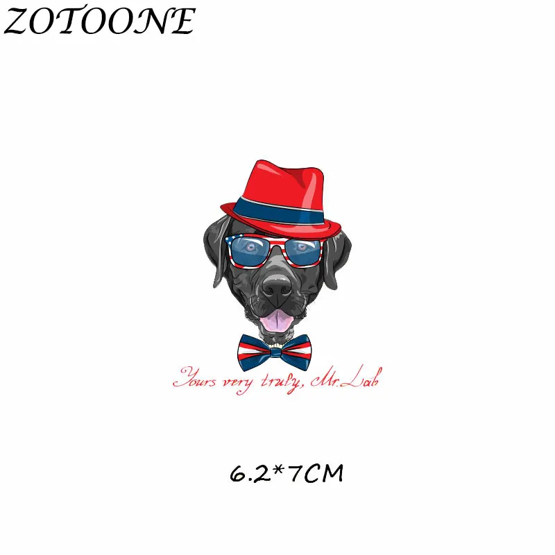 97 ZOTOONE железные Пластыри для детской одежды DIY значки-наклейки на одежду теплопередача для футболок аппликации Животные патч H - Цвет: 97