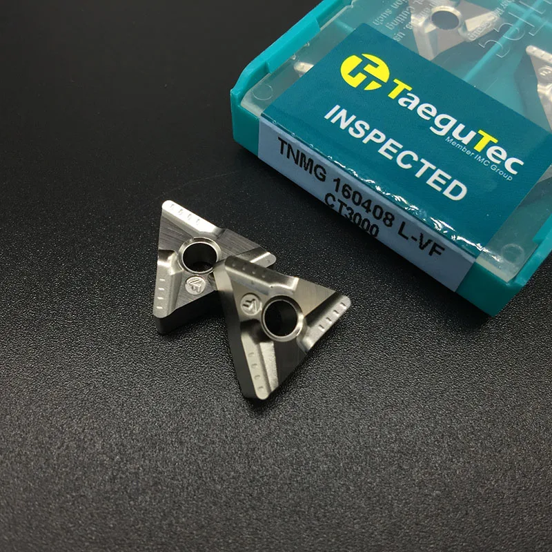 10 шт. TNMG160408 L VF CT3000 TNMG331 Cermet Grade карбидная вставка для токарного станка резак
